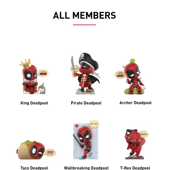 Pop Mart’s Marvel Deadpool Series Figurine - Picture 4 of 5